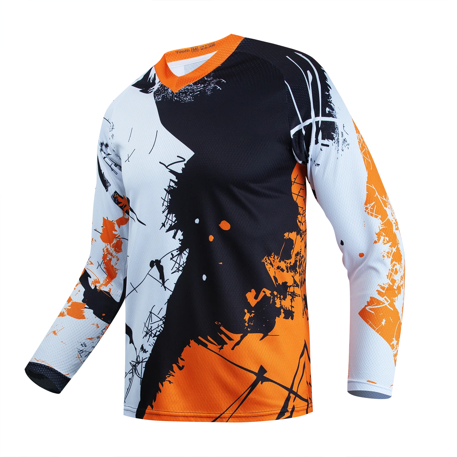 Outdoor Sport Activity - Men's Motocross Jersey, Dirt Bike &