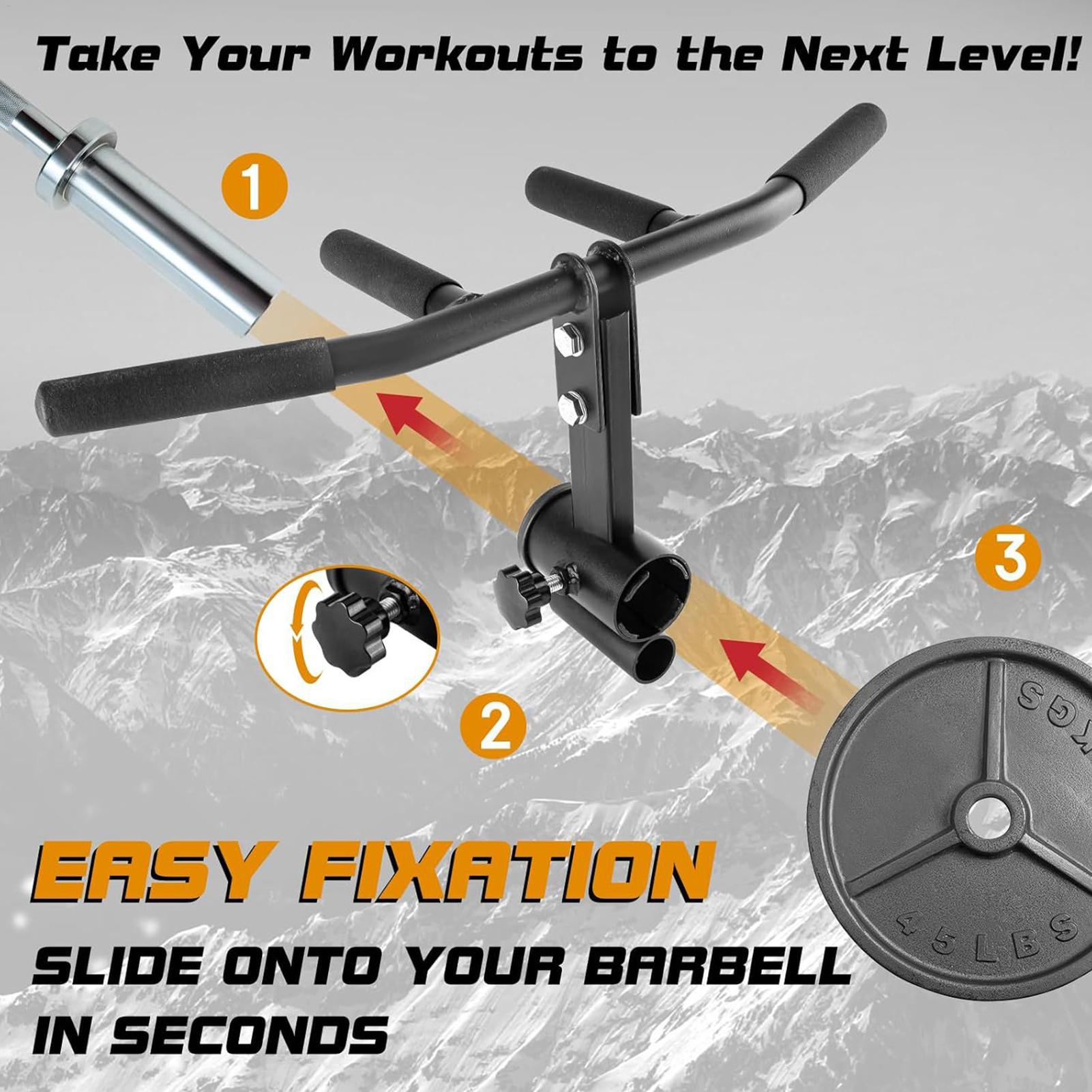 Outdoor Sport Bar - T Bar Row Attachment Bolt Locking