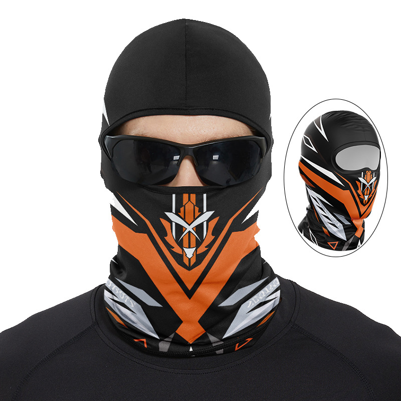 Equestrian Helmet - Motorcycle Sun Protection Ice Silk Hood