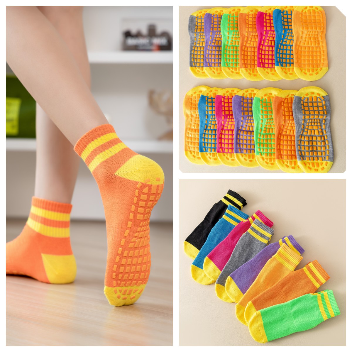 10 Pairs Pack Trampoline Socks - đánh giá và giá Trampoline Park Sock