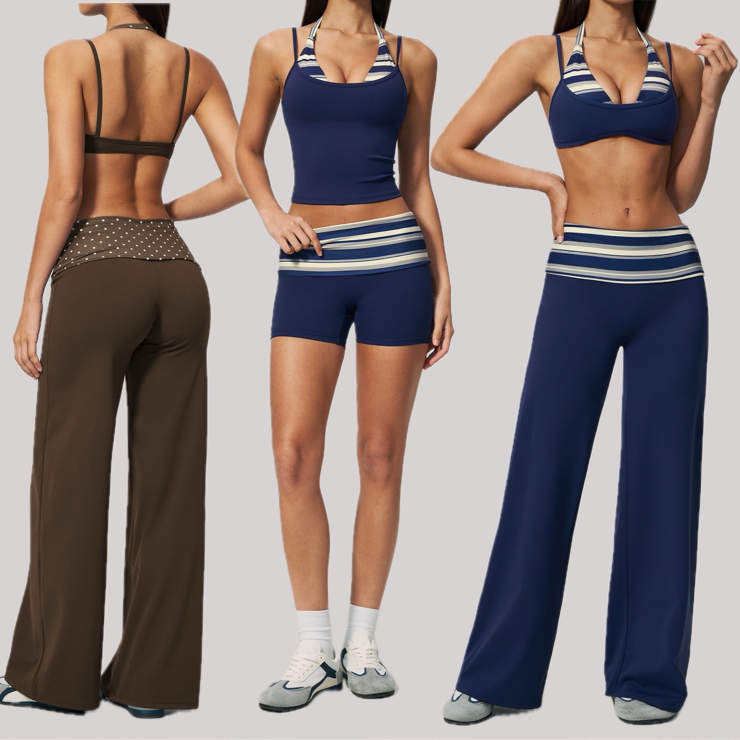 2 Pieces Women Sport Yoga Set  - đánh giá và giá Outdoor Sport Outfit