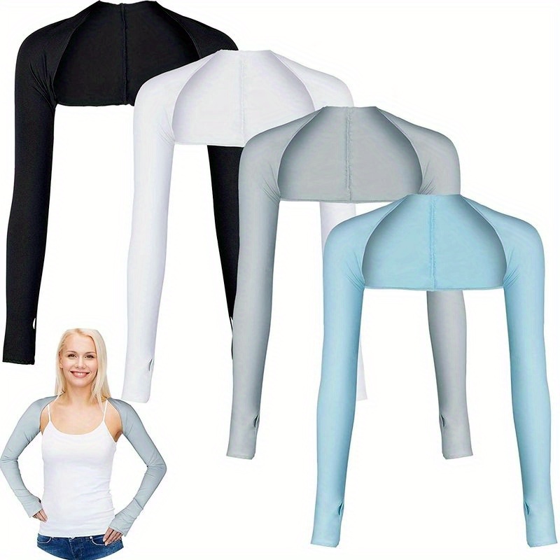 1pc Ice Silk Arm Sleeve Women  - đánh giá và giá Outdoor Sport Activity