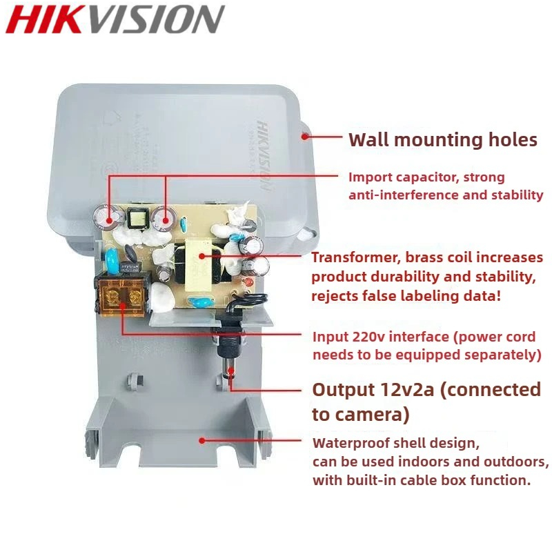 HIKVISION 12v 2A Camera Power, - đánh giá và giá Outdoor Sport Camera