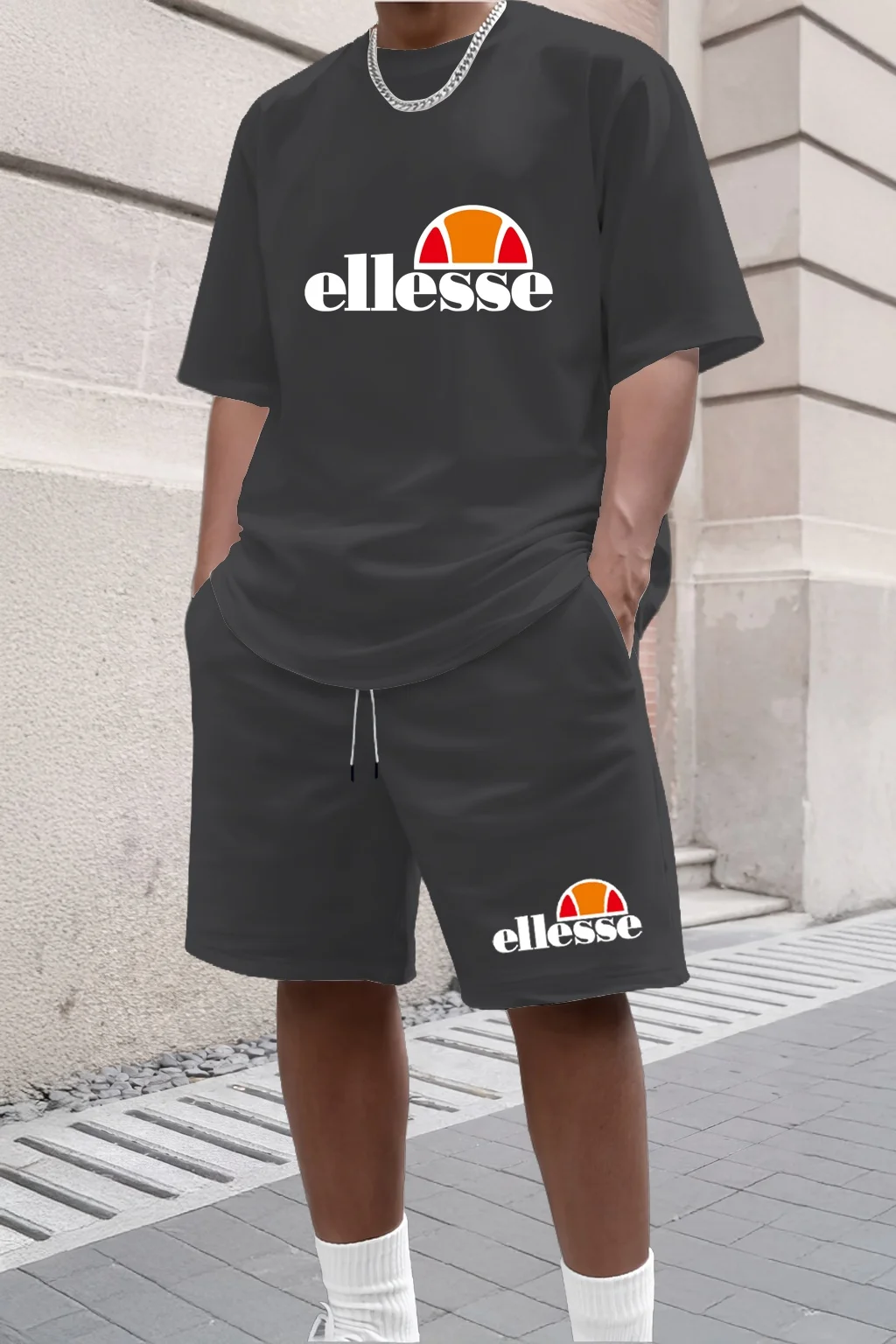 2026 Summer New Men Casual Cre - đánh giá và giá Outdoor Sport Outfit