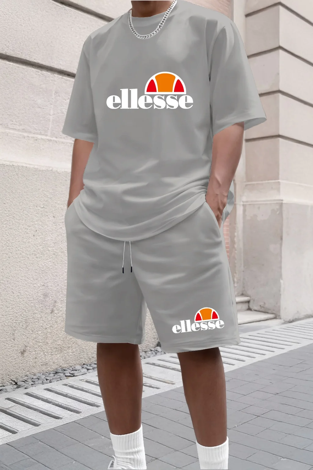 2026 Summer New Men Casual Cre - đánh giá và giá Outdoor Sport Outfit
