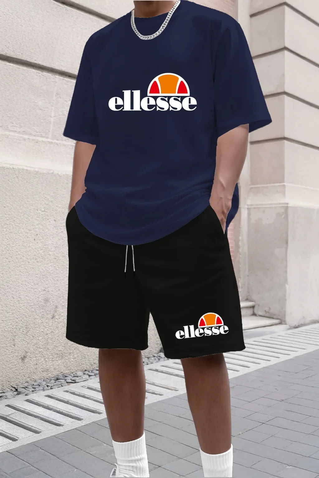 2026 Summer New Men Casual Cre - đánh giá và giá Outdoor Sport Outfit
