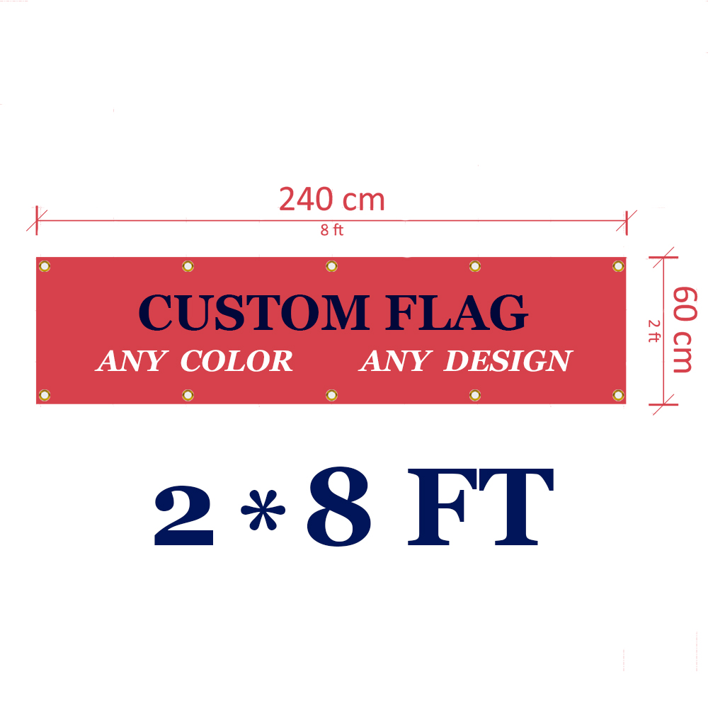 Tùy Chỉnh 2x8FT Biểu Ngữ 60X24 - đánh giá và giá Outdoor Sport Club