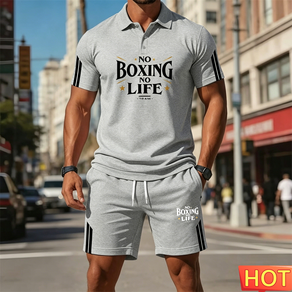 Summer Men's Sports Two-Piece  - đánh giá và giá Outdoor Sports Leisure