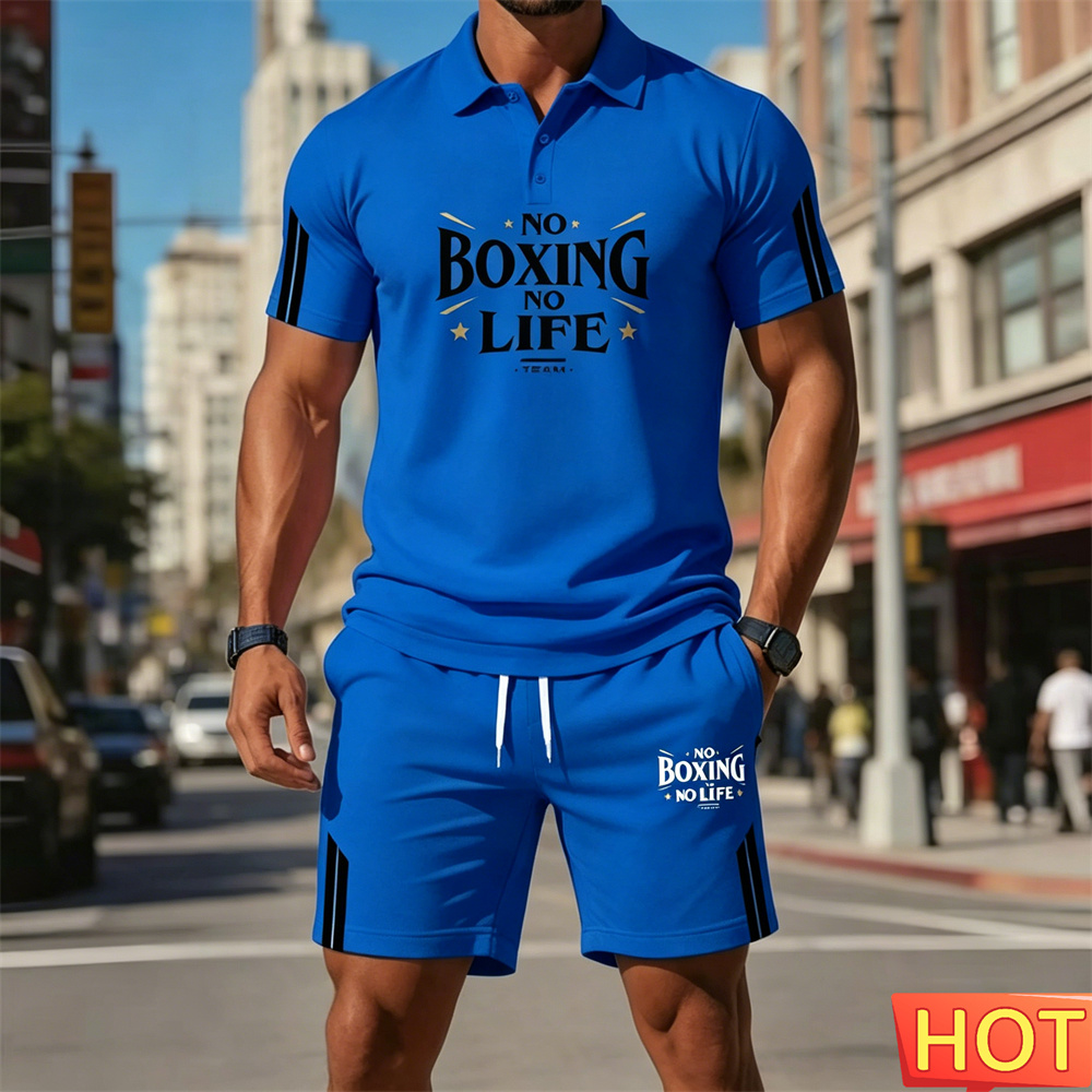 Summer Men's Sports Two-Piece  - đánh giá và giá Outdoor Sports Leisure