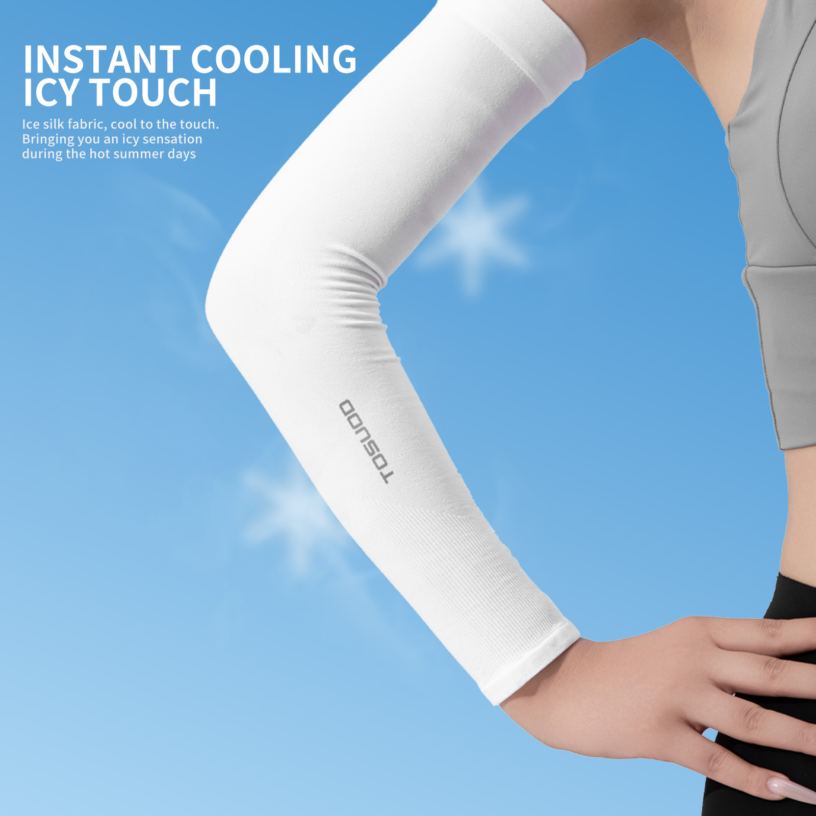 TOSUOD Ice Silk Bicycle Sleeve - đánh giá và giá Outdoor Sport Activity