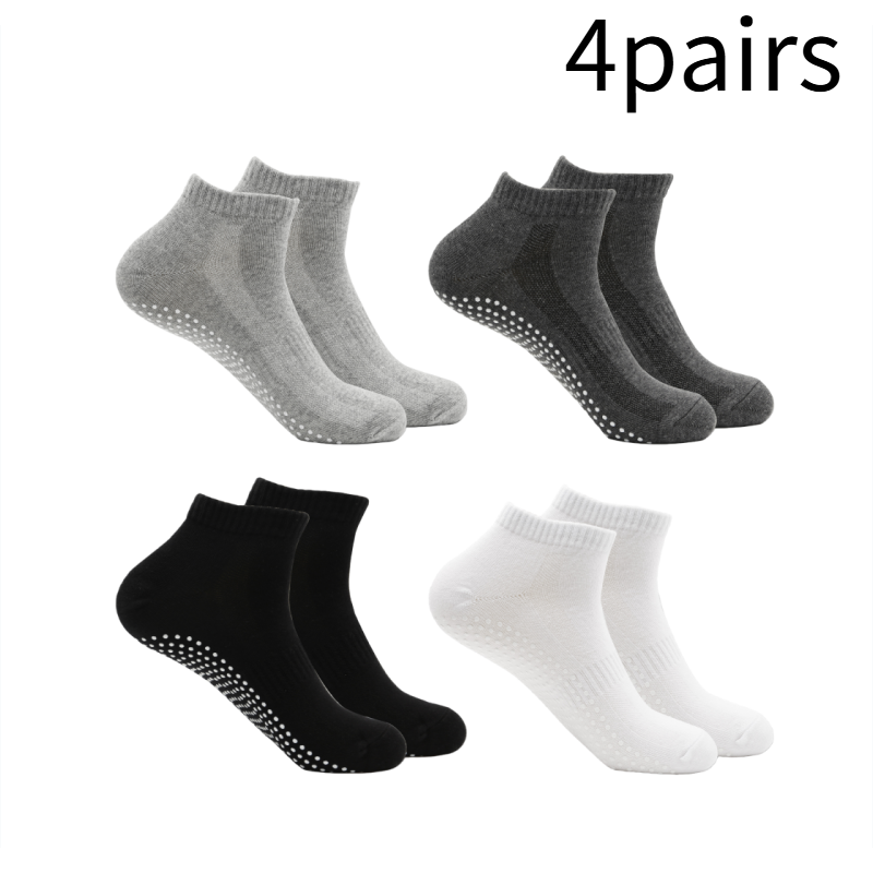 1pair/4pairs Black White Gray  - đánh giá và giá Trampoline Park Sock