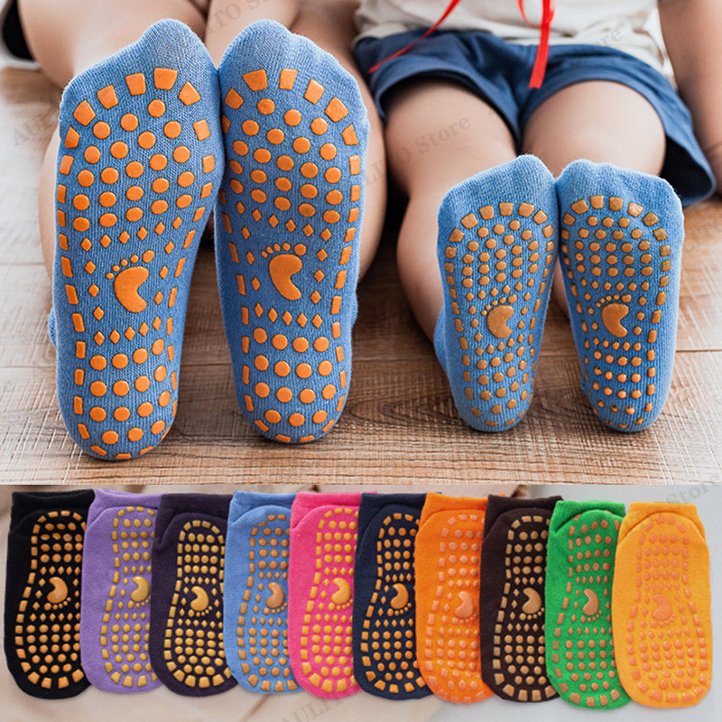 Kids Adults Anti-Slip Floor So - đánh giá và giá Trampoline Park Sock