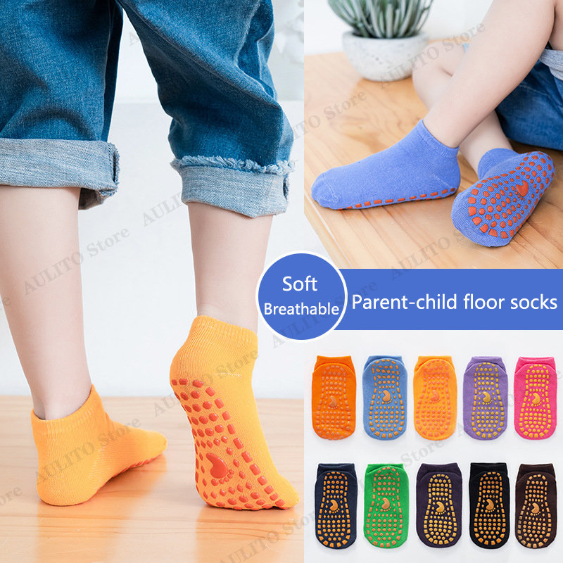 Kids Adults Anti-Slip Floor So - đánh giá và giá Trampoline Park Sock