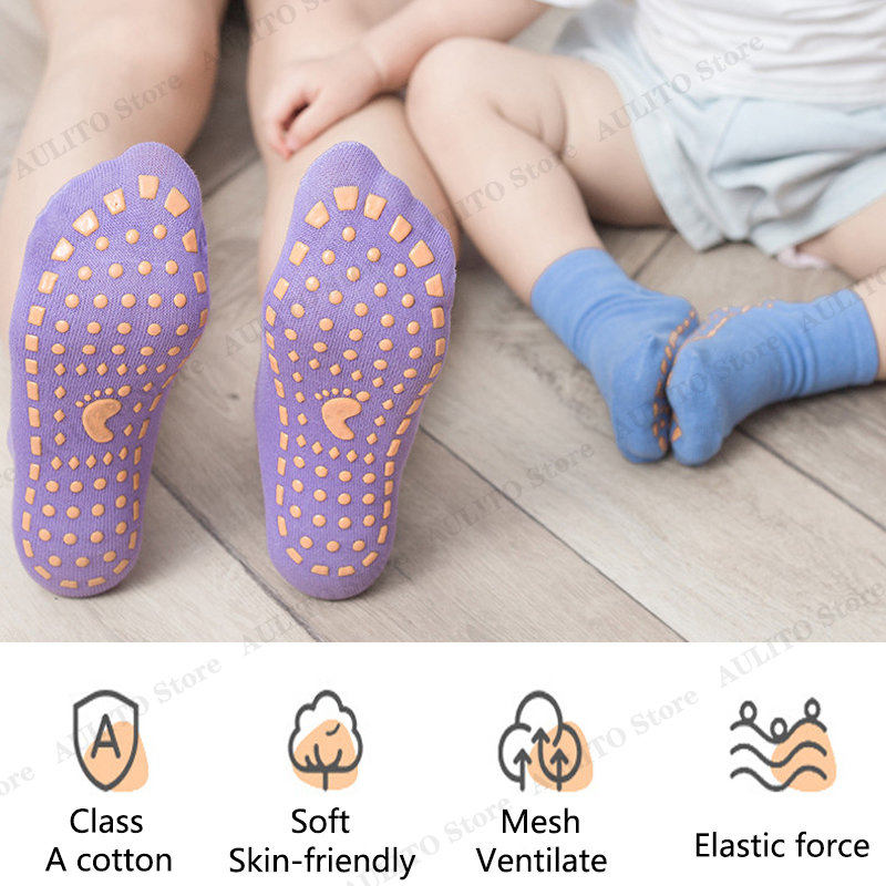 Kids Adults Anti-Slip Floor So - đánh giá và giá Trampoline Park Sock