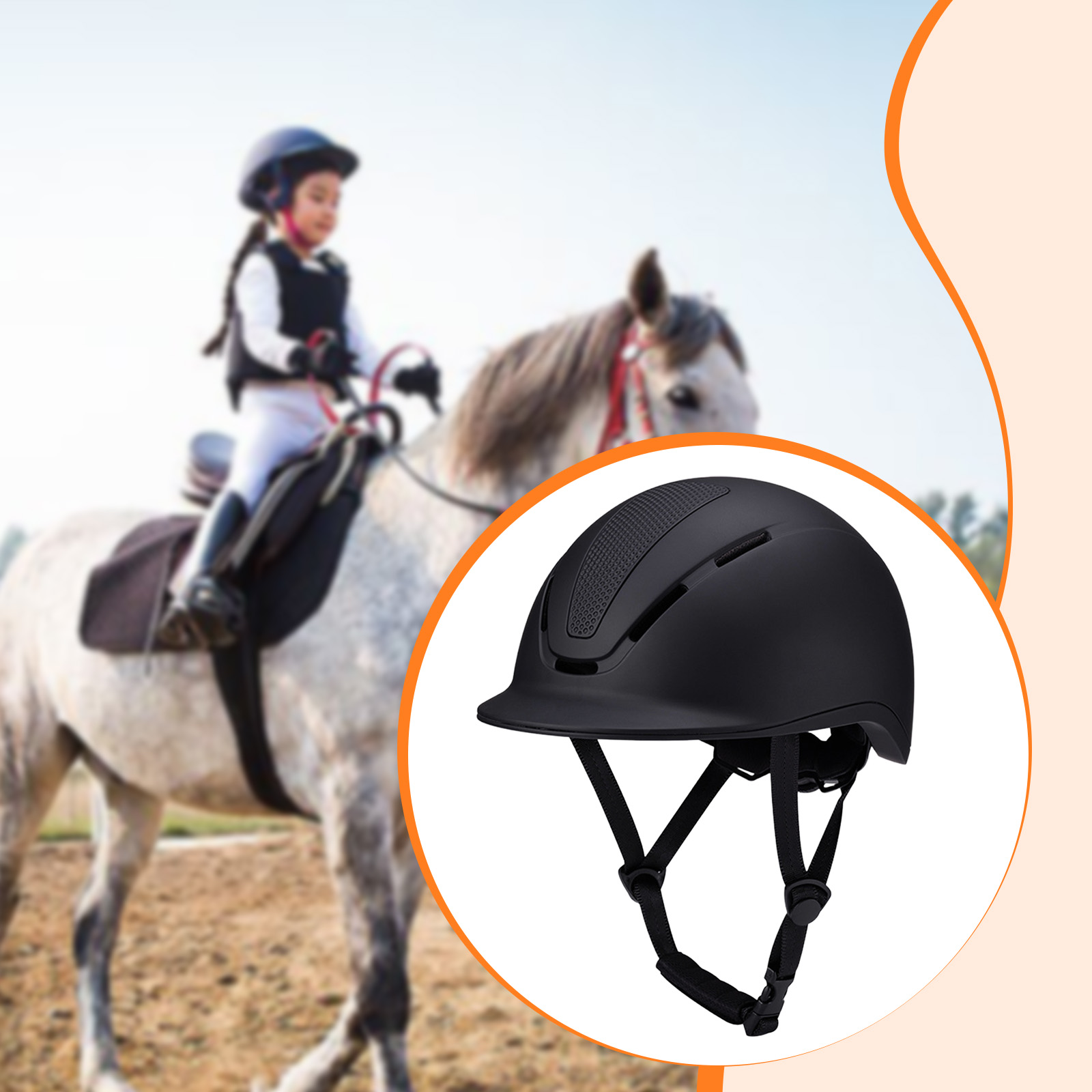 Adjustable Equestrian Helmet w - đánh giá và giá Equestrian Helmet