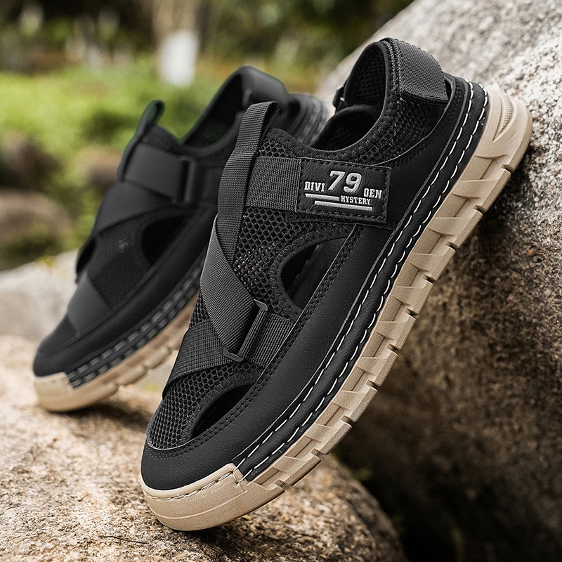 Mens Sandals Summer Mesh Breat - đánh giá và giá Outdoor Sport Outfit