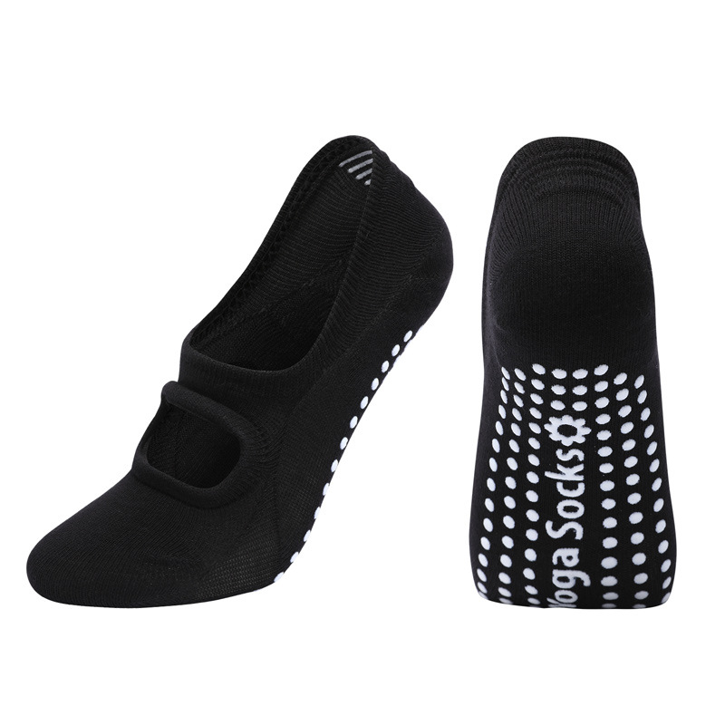 Backless aerobics Pilates sock - đánh giá và giá Trampoline Park Sock