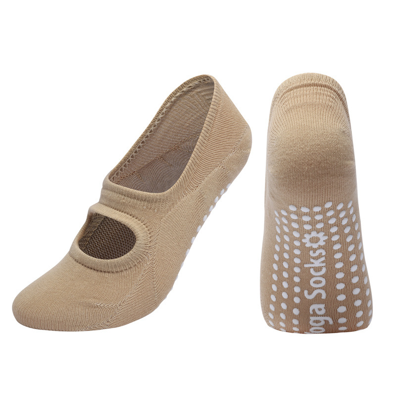 Backless aerobics Pilates sock - đánh giá và giá Trampoline Park Sock