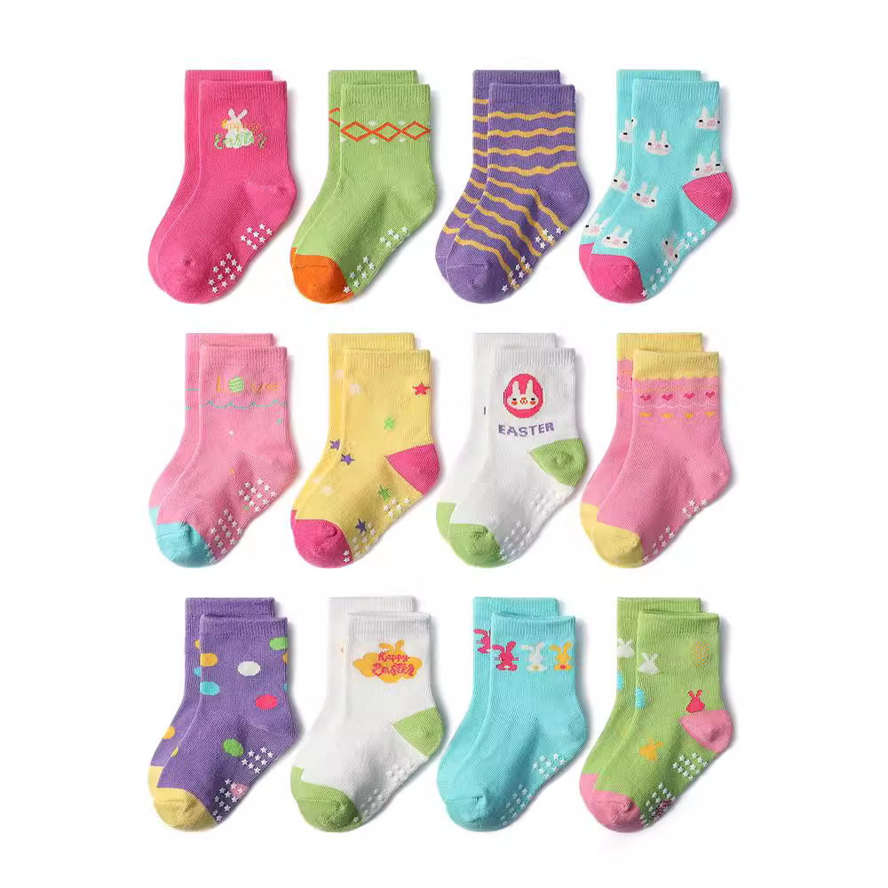 1/3/6/9/12 Pairs Kids Floor So - đánh giá và giá Trampoline Park Sock