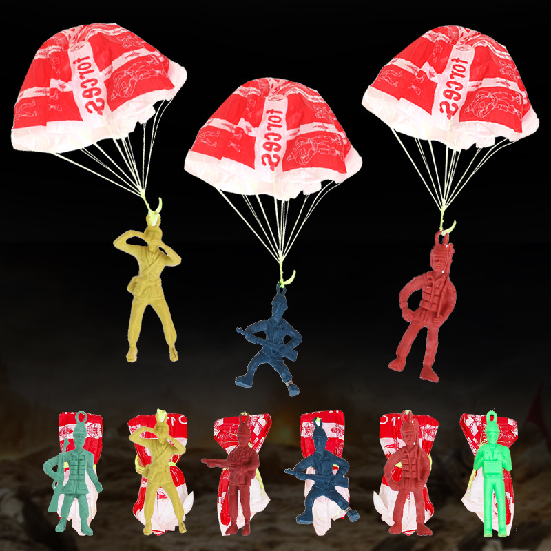10pcs Plastic Ejecting Parachu - đánh giá và giá Outdoor Sport Day