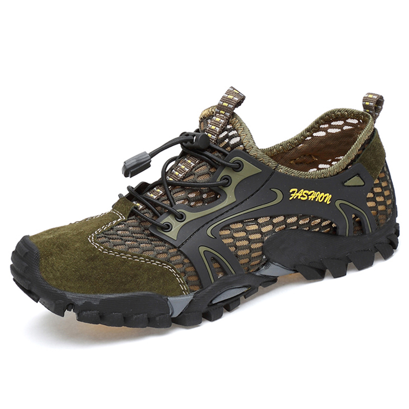 Mùa Hè Thoáng Khí Nam Đi Bộ Gi - đánh giá và giá Climbing Shoe Beginner