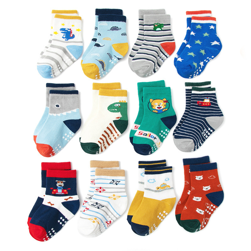 1/3/6/9/12 Pairs Kids Socks Se - đánh giá và giá Trampoline Park Sock