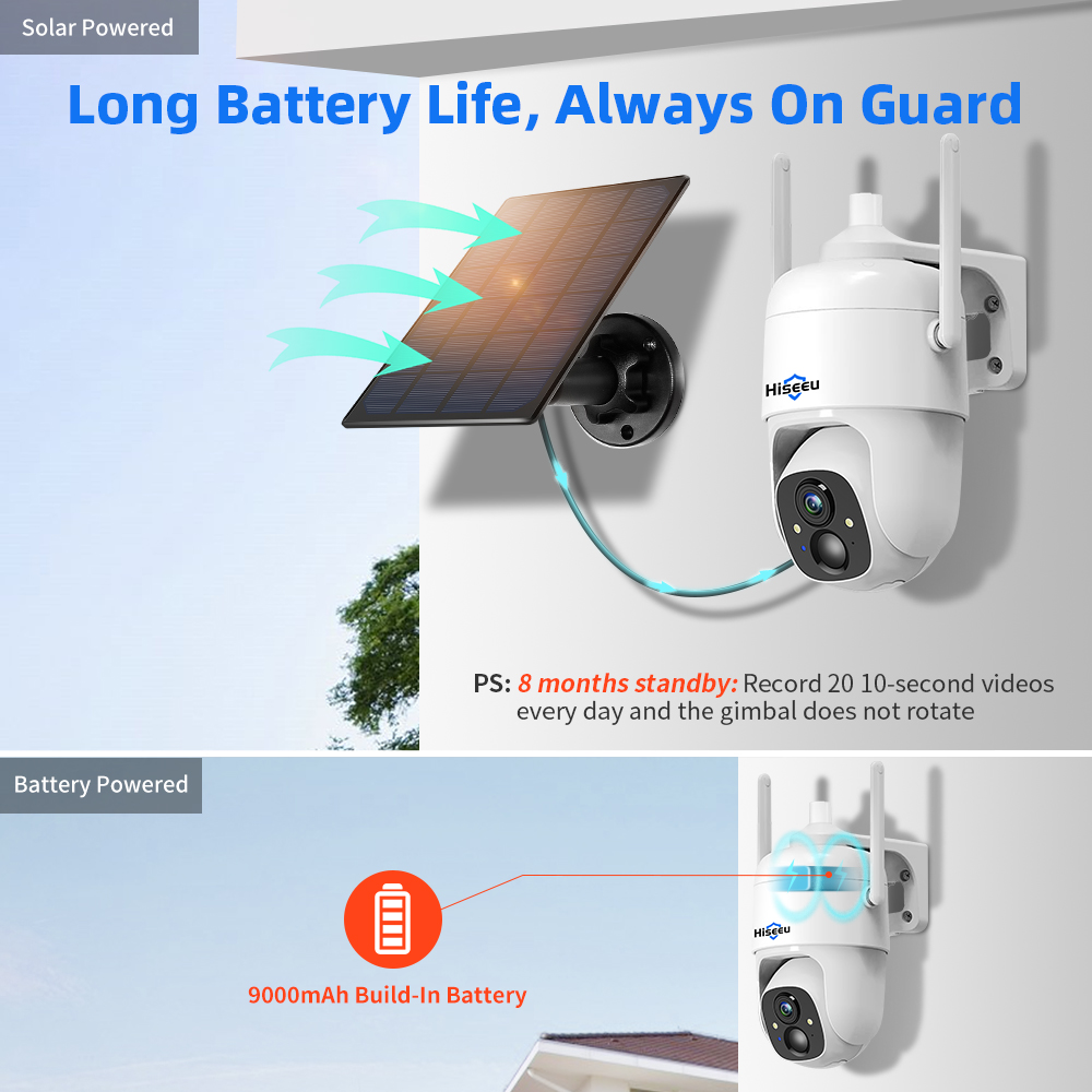 Hiseeu 3MP Cloud AI WiFi Video - đánh giá và giá Outdoor Sport Camera
