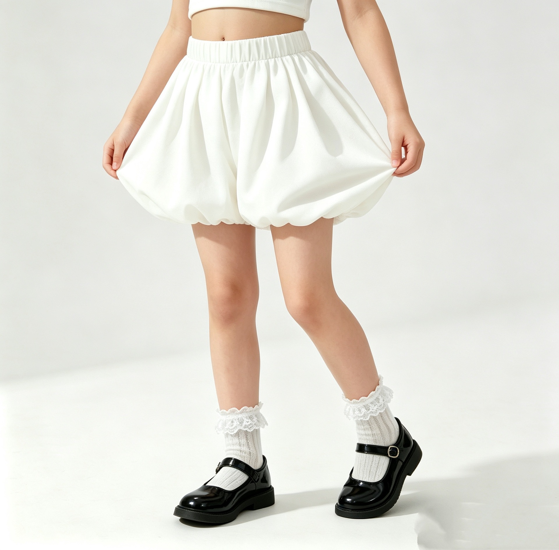 School Girls Bubble Skirt Bloo - đánh giá và giá Outdoor Sport Outfit